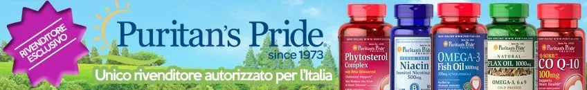 Rivenditore esclusivo Puritan's Pride per l'Italia